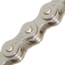 KMC #410H-NP Bicycle Chain (Silver  1/2 x 1/8 - Inch  98 Links) - B000AO5NHQ